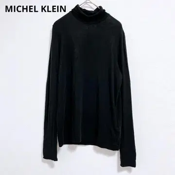 [ 미쉘클랑 ] 터틀넥 긴팔 상의 ( M ) 스트레치 소재 하이넥