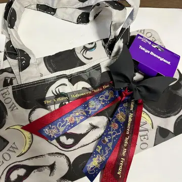 디즈니 할로윈 2024 리본 2017 미니 토트