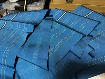 파란색 스트라이프 나고야 오비