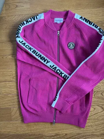 잭 버니 핑크 집업 니트 사이즈 0