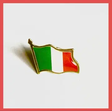 이탈리아 국기 핀 배지