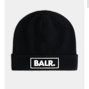 BALR. 보라 일본 한정판 니트 모자 블랙