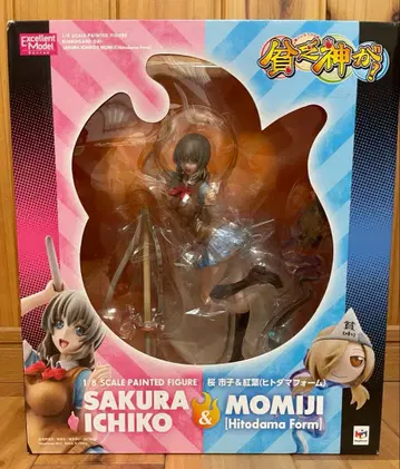 미개봉 메가하우스 빈곤신이! 사쿠라 이치코&모미지 (히토다마 폼) 피규어
