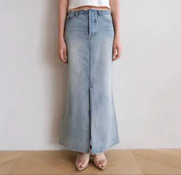 시루무린 머메이드 데님 롱 스커트 23인치