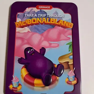 맥도날드랜드 한정판 호주 새상품 수베니어 캔