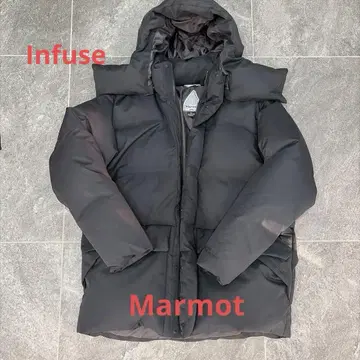 Marmot Infuse 1000 필파워 다운 자켓 블랙