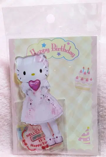 헬로키티 벌스데이 아크릴 스탠드