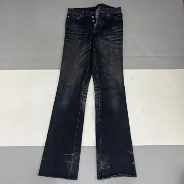 [컨디션 최상] 토네이도 마트 벨보텀 데님 S 블랙