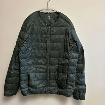 새상품급 워크맨 워셔블 퓨전 남성용 다운 모스그린 L