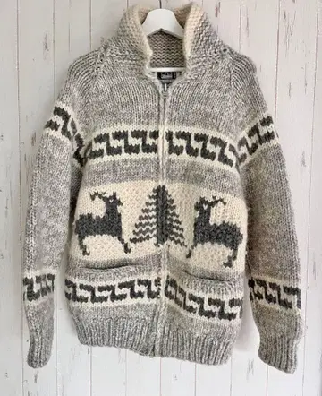 90s 올드 카우친 남성용 구제 의류 앤티크