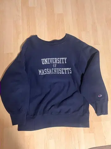 Champion Reverse Weave 80s 3단 프린트 트리코 태그