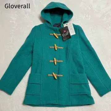 [ 미사용 새상품 ] 글로버올 더플 코트 터콰이즈 블루 사이즈 M