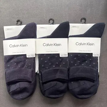 [ 새상품 ] 캘빈클라인 CalvinKlein 양말 26-28cm 3켤레