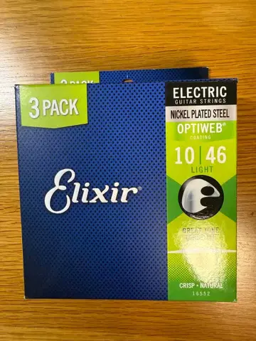 Elixir 일렉 기타 줄 10-46 3팩