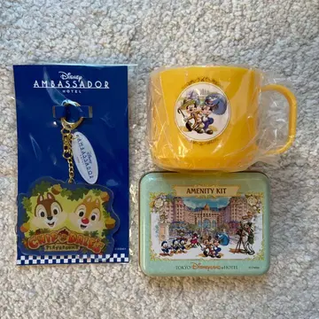 디즈니 칩과 데일 어메니티 키트