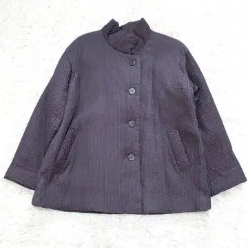 새상품급 YACCO MARICARD 충전솜 플리츠 코트