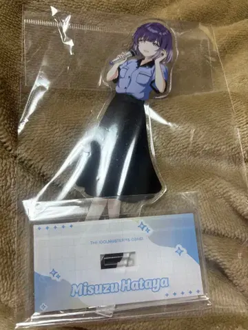 학원 아이돌 마스터 라운드 원 콜라보 아크릴 스탠드 하타야 미스즈 학마스