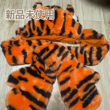 미사용 새상품 티거 팬캡 머플러