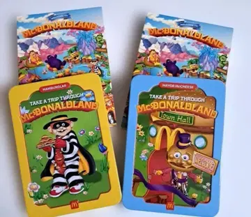 맥도날드랜드 한정판 호주 새상품 수베니어 캔