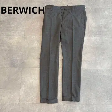 BERWICH 그레이 남성용 슬랙스