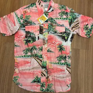 레어 HbarC 에이치바씨 하와이안 셔츠 M USA 미사용