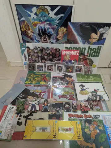 제일복권 드래곤볼 굿즈 세트 미사용 33품