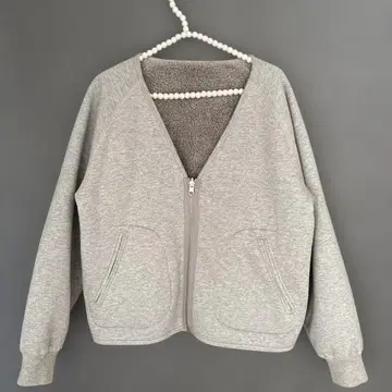 어반 리서치 도어스 리버서블 그레이 보아 자켓