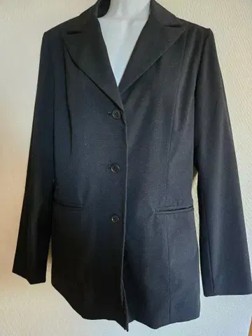 블랙 테일러드 자켓