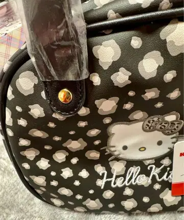 Hello Kitty 레오파드 무늬 핸드백