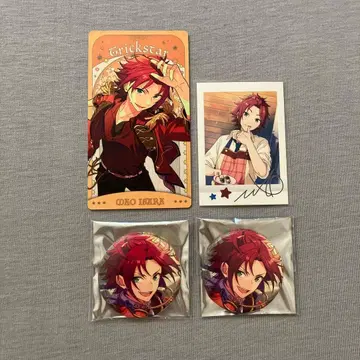 앙스타 이사라 마오 캔뱃지&카드 세트