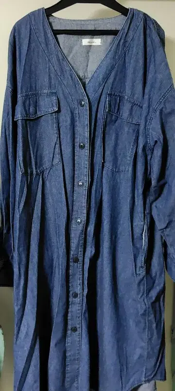 niko and - 데님 버튼 업 원피스 F 사이즈