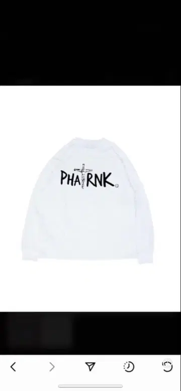 phatrnk 그리스도 로고 롱 T 9 M