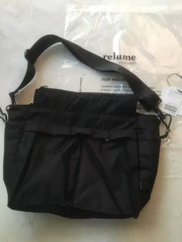 relume 구매 packing 블랙 토트백