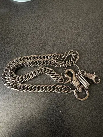 실버 체인 월렛 체인