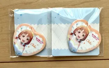 러브 라이브 하트형 캔뱃지 캔배치 타카미 치카 모리 판타지 한정판