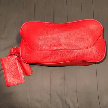 PELLE MORBIDA 가죽 서드백 빨간색