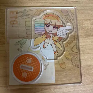 컬러풀 피치 아크릴 스탠드 에토