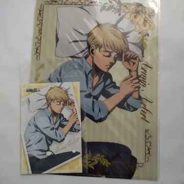 진격의 거인 오야스미 조사병단 아르민 클리어 파일 엽서