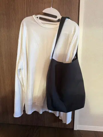 캔버스 원숄더백