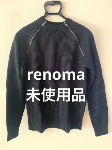 [ 미사용품 ] renoma 레노마 디자인 스웨터 S 사이즈