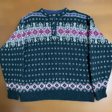 L.L.Bean 엘엘빈 티롤리안 니트 스웨터 USA제 XL 사이즈