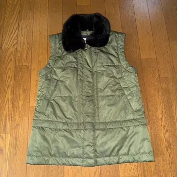 Aquascutum 올리브 다운 베스트 M 사이즈