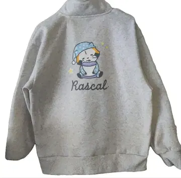 라스칼 자수 하프 지퍼 맨투맨 속기모 L 돈키