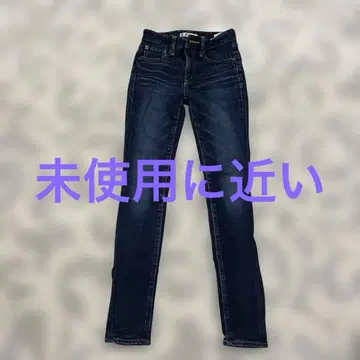 MOUSSY 다크 블루 스키니 데님