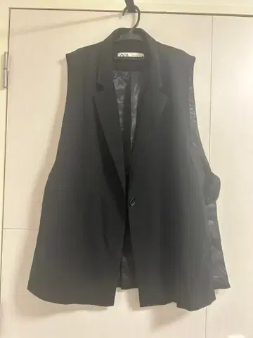 ZARA 블랙 베스트 XL