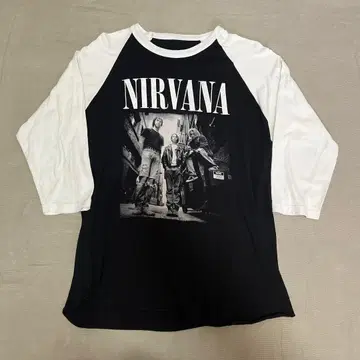 NIRVANA 래글런 T