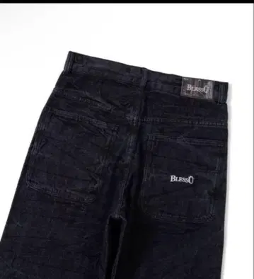 BLESSU 배기 데님