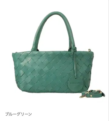 주케로 소프트 카우 가죽 메쉬 디자인 2웨이 경량 토트백