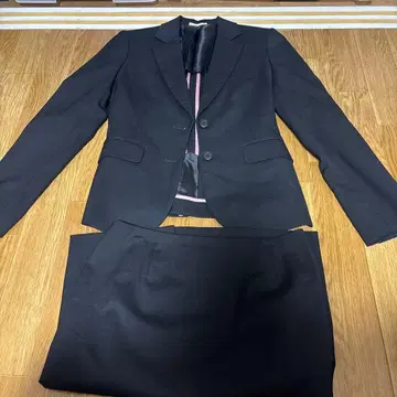 LES MUES 블랙 비즈니스 정장 세트