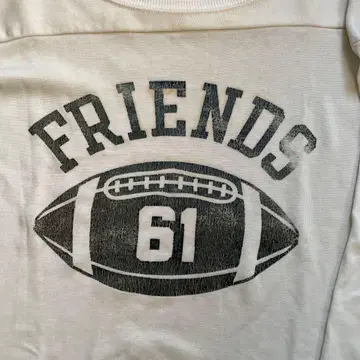 빈티지 챔피언 풋볼 T셔츠 프로덕트 택